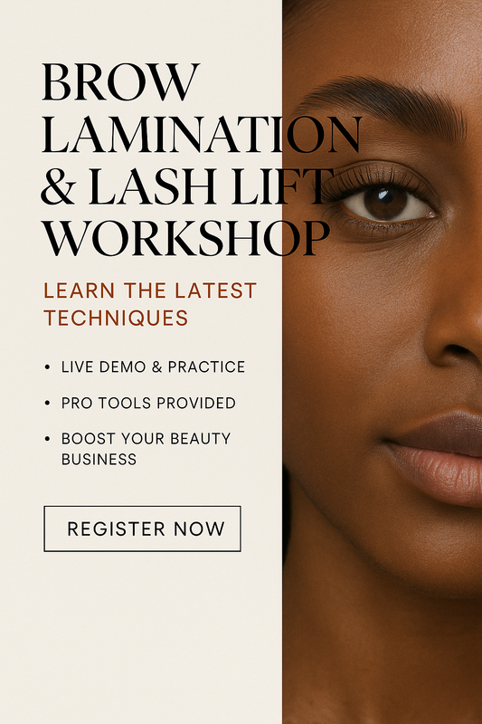 Brow Lamination + Lash Lift Workshop