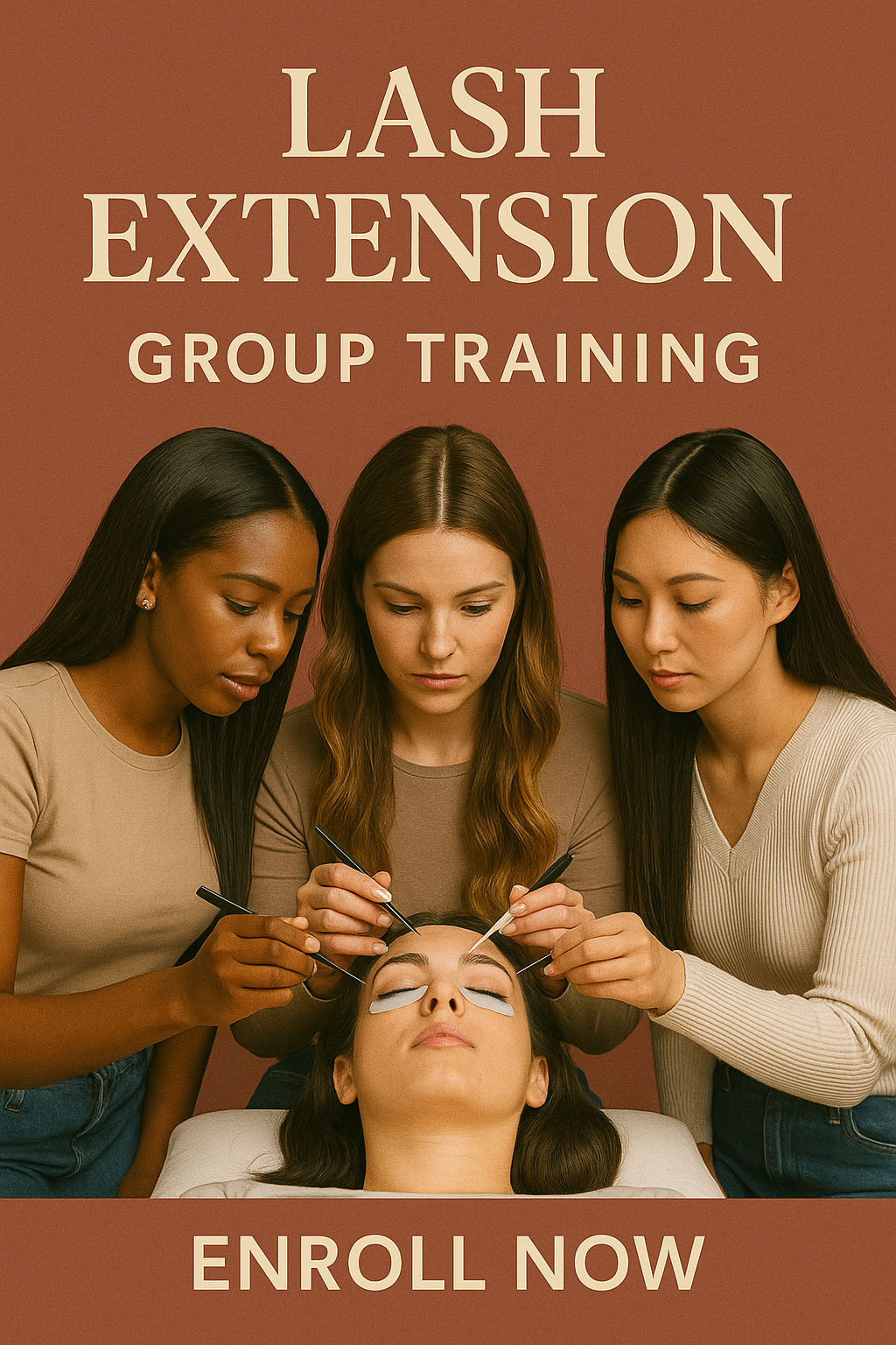 Lash Extension Group Training